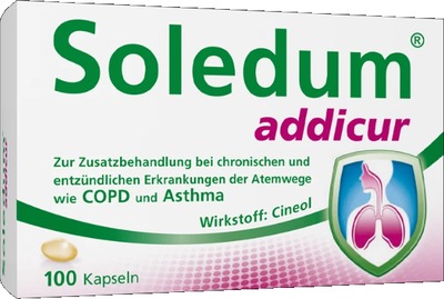 Soledum addicur 200 mg 100 St Magensaftresistente Weichkapseln