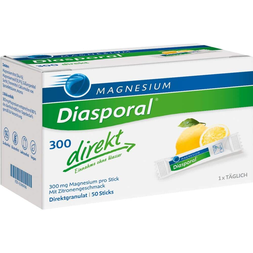 MAGNESIUM Diasporal 300 direkt Granulat 50 St Granulat