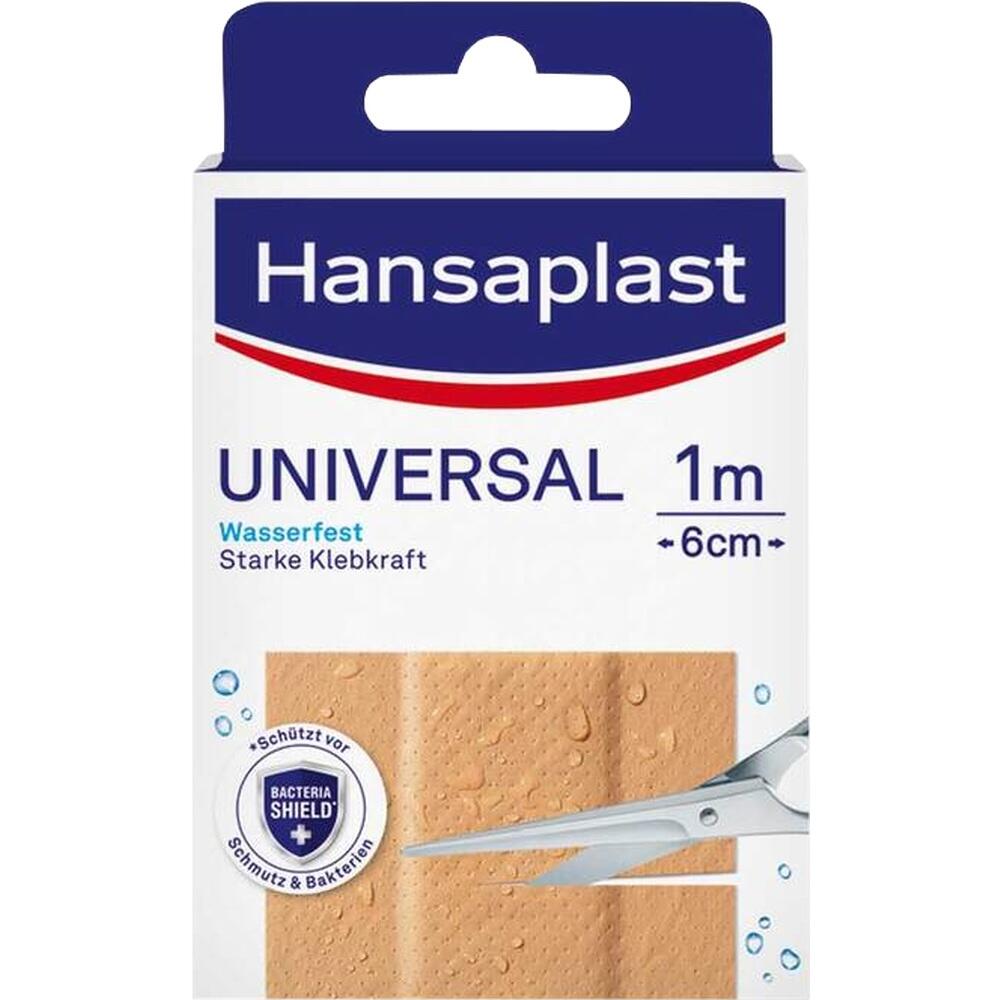 Hansaplast Universal 1m x 6cm 1 St Pflaster