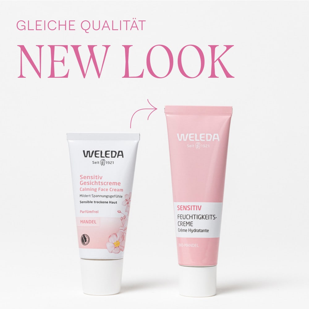 WELEDA Sensitiv Feuchtigkeitscreme Mandel 30 ml Creme