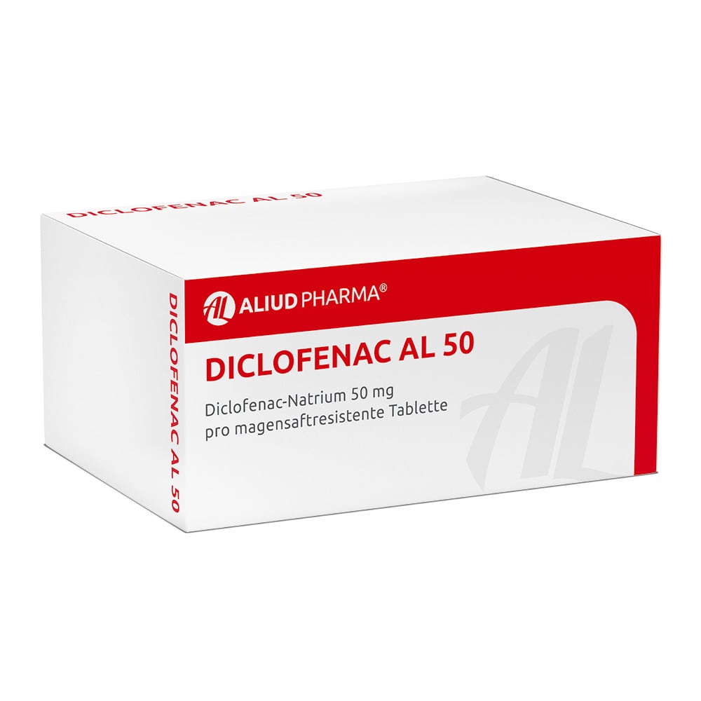 Diclofenac AL 50 100 St Tabletten magensaftresistent