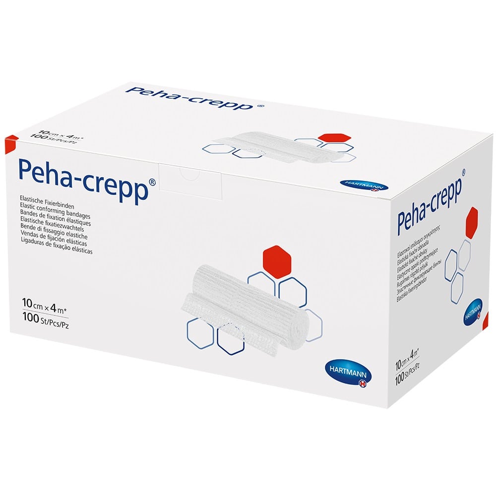 PEHA CREPP Fixierbinde 10 cmx4 m comp.verp. 100 St Binden
