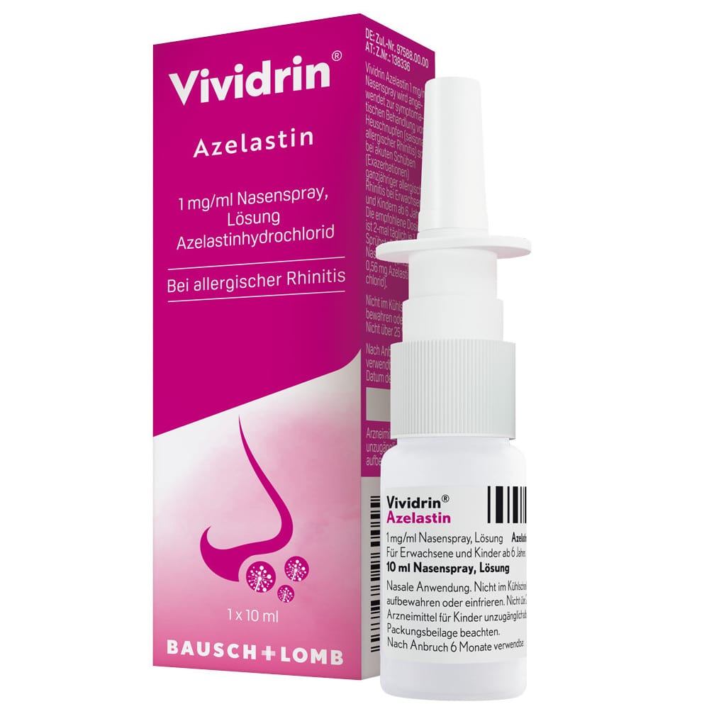 Vividrin Azelastin Nasenspray  10 ml Nasenspray
