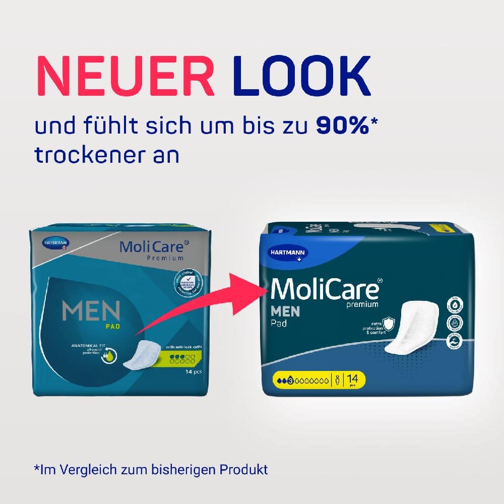 MoliCare premium MEN Pad 4 Tropfen 14 St MoliCare premium MEN Pad 4 Tropfen 14 St