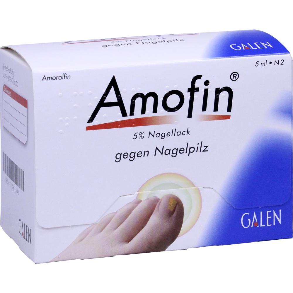 Amofin 5% 5 ml Wirkstoffhaltiger Nagellack