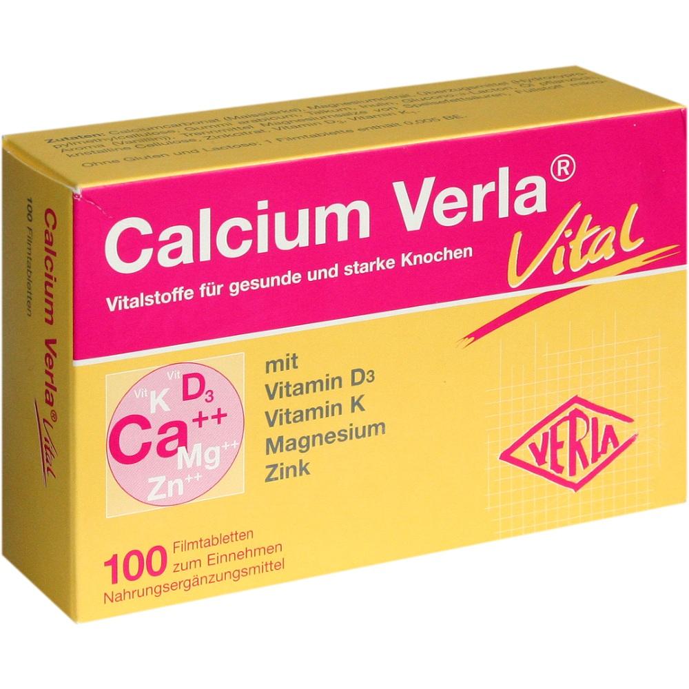 CALCIUM VERLA Vital Filmtabletten 100 St Filmtabletten