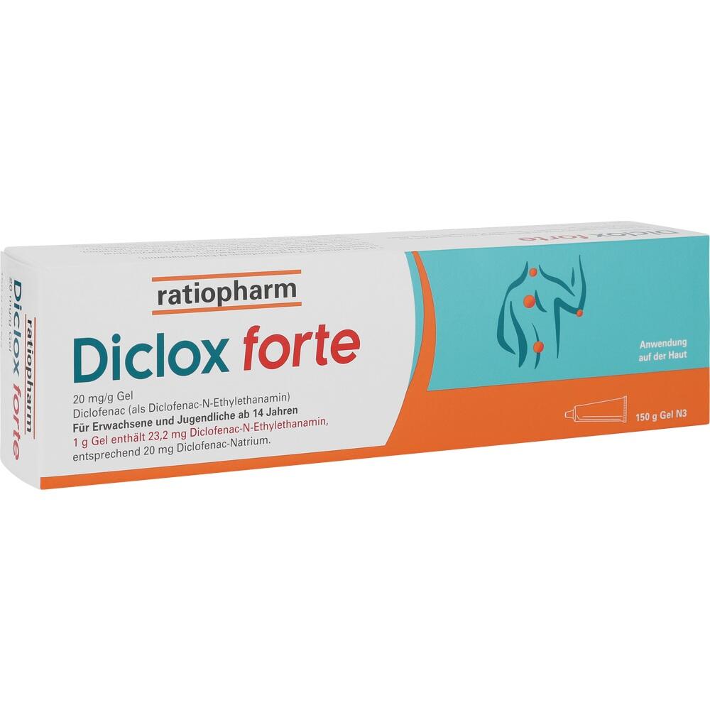Diclox forte Schmerzgel  150 g Gel