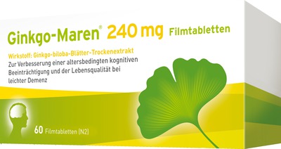 Ginkgo-Maren 240mg 60 St Filmtabletten