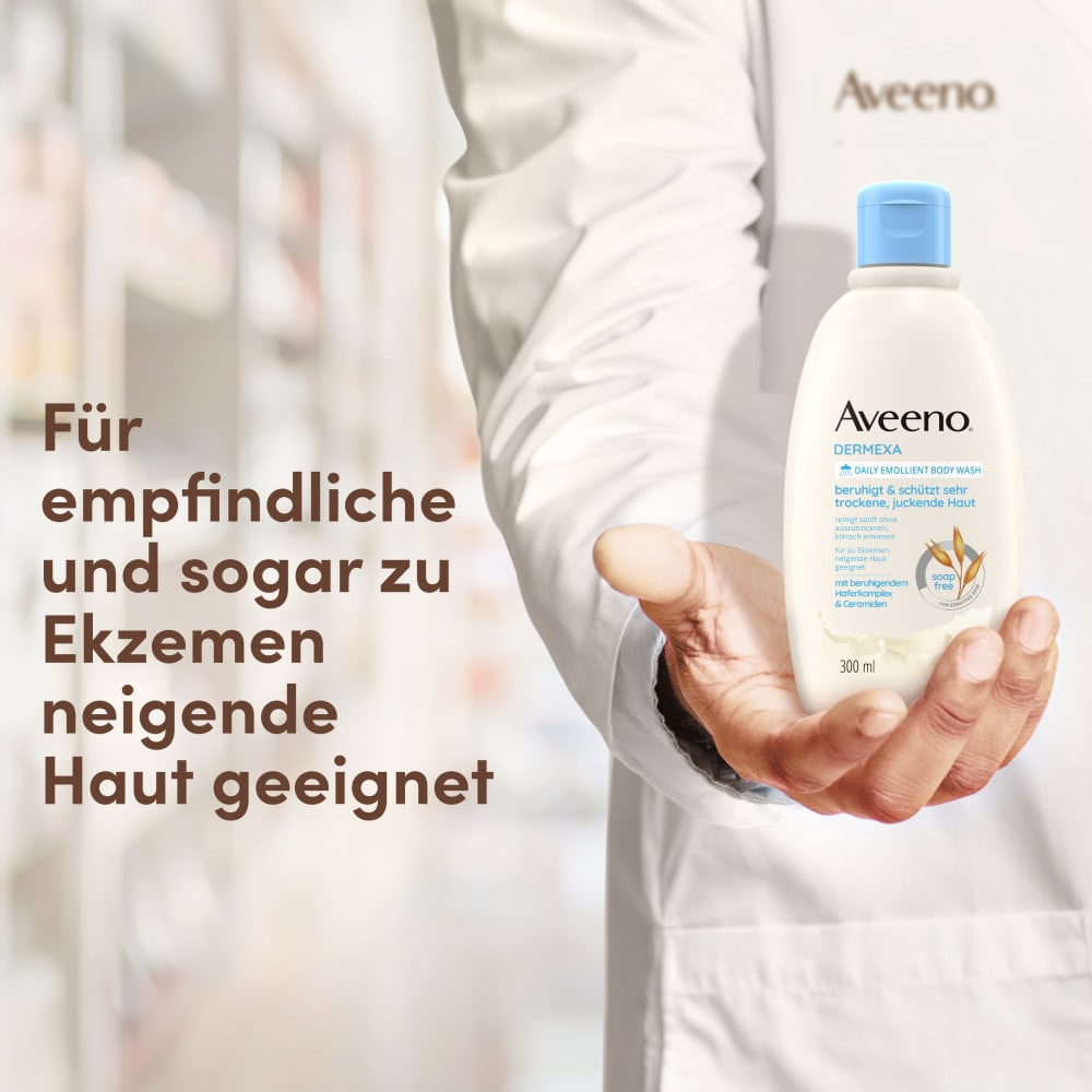Aveeno Dermexa Emollientien Duschcreme 300 ml Duschgel