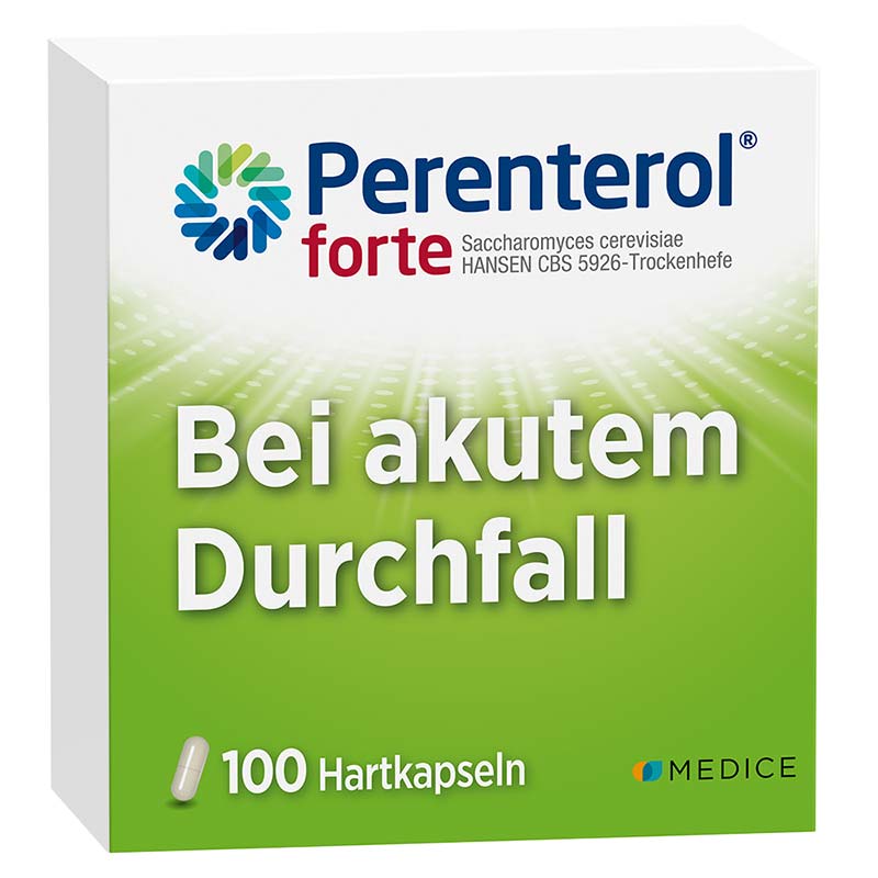 Perenterol forte bei akutem Durchfall 100 St Hartkapseln