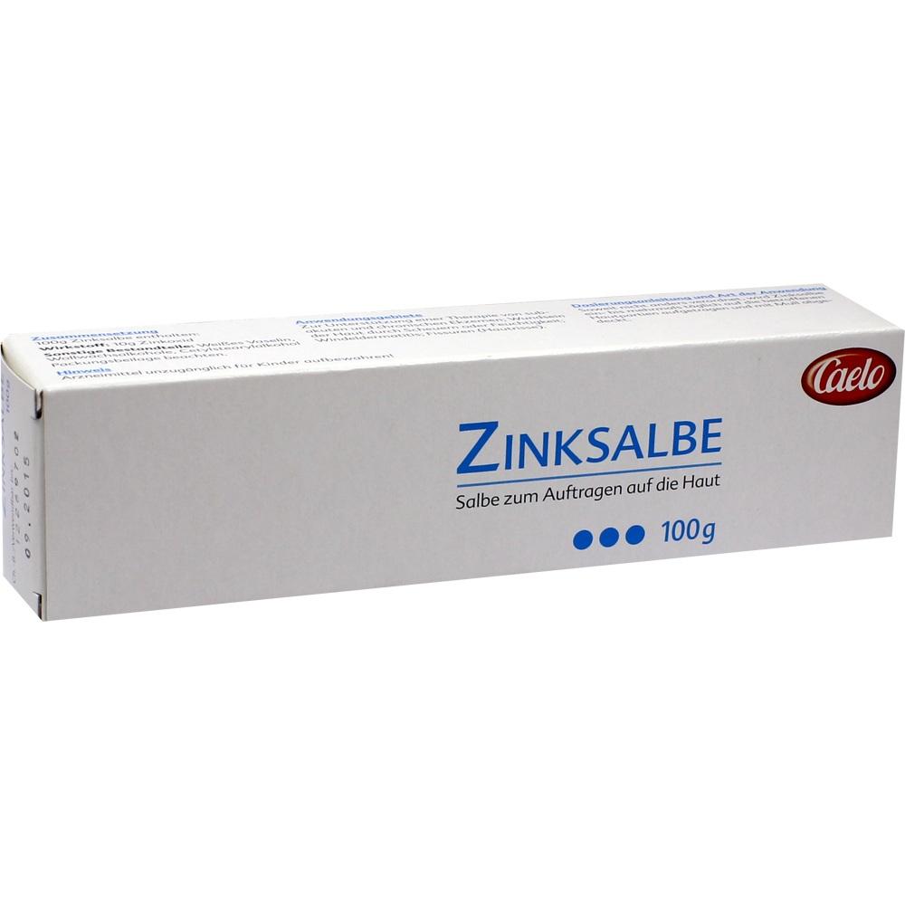 ZINKSALBE Caelo HV-Packung 100 g Salbe