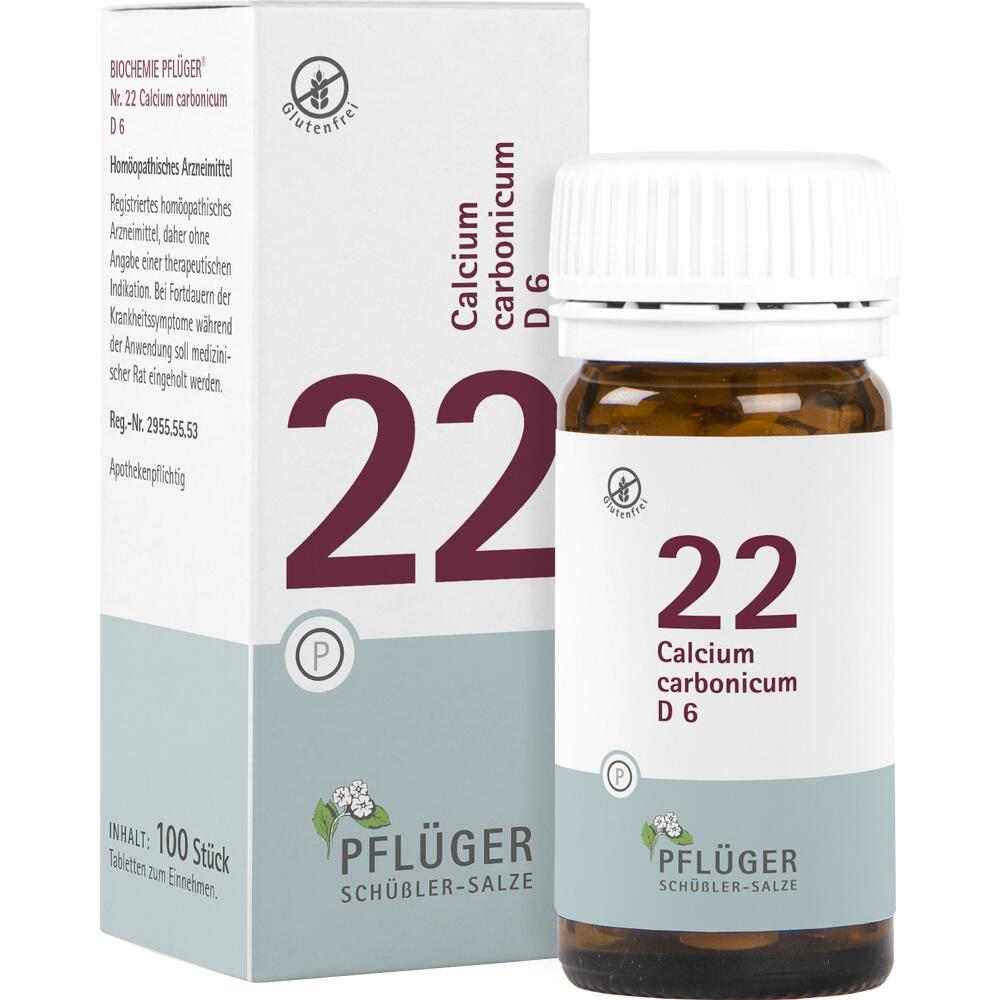 Schüßler-Salz Nr. 22 Calcium carbonicum D6 100 St Tabletten