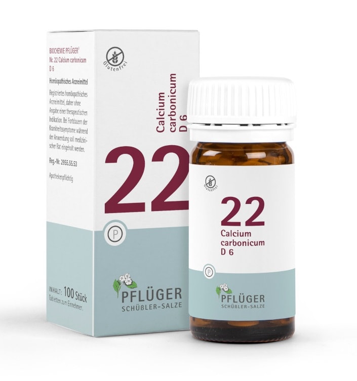 Schüßler-Salz Nr. 22 Calcium carbonicum D6 100 St Tabletten
