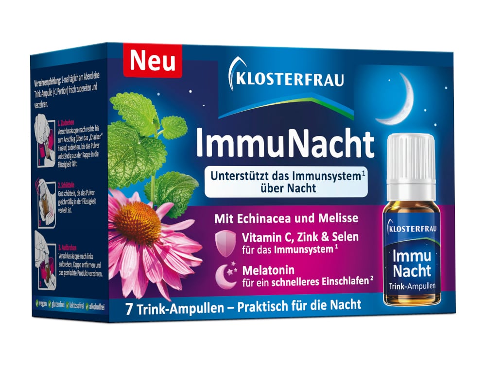 KLOSTERFRAU ImmuNacht 7 St Trinkampullen