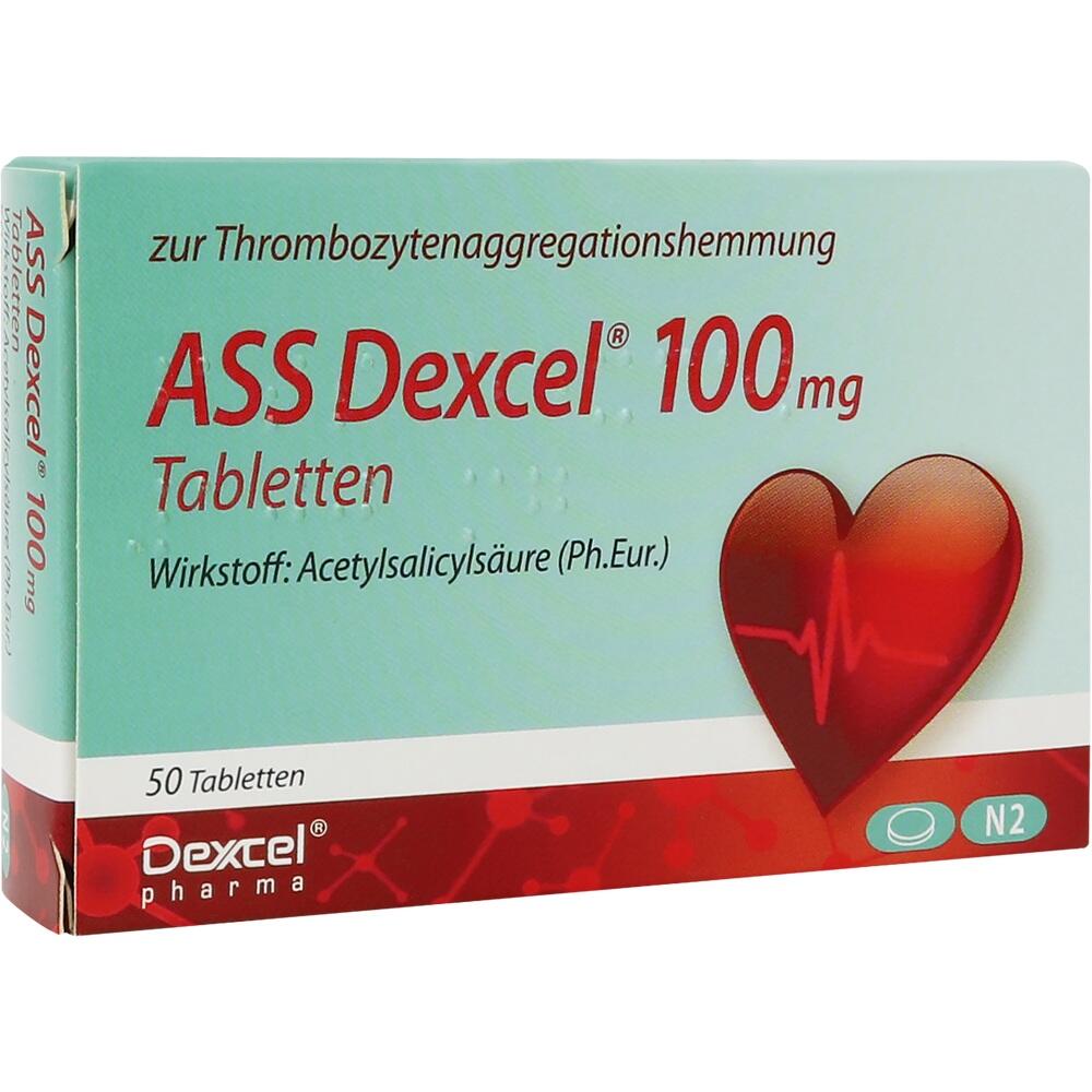 Ass Dexcel 100 Mg Tabletten  50 St Tabletten