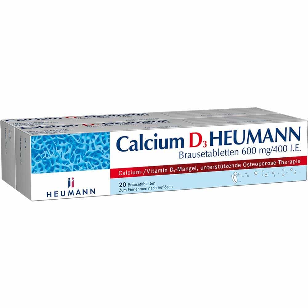 Calcium D3 HEUMANN 40 St Brausetabletten
