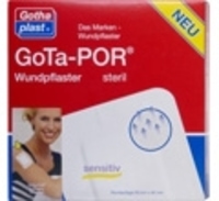 GOTA-POR Wundpflaster steril 80x100 mm 5 St Pflaster