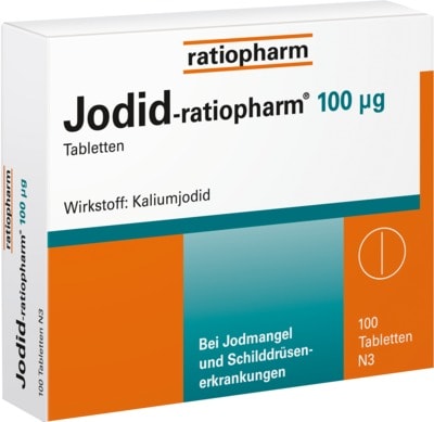 Jodid-ratiopharm 100μg 100 St Tabletten