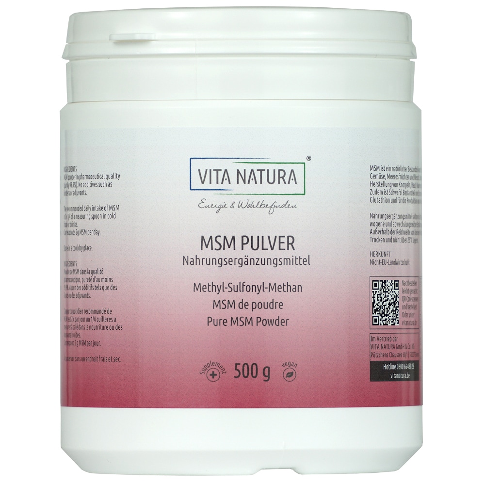 MSM Pulver  500 g Pulver