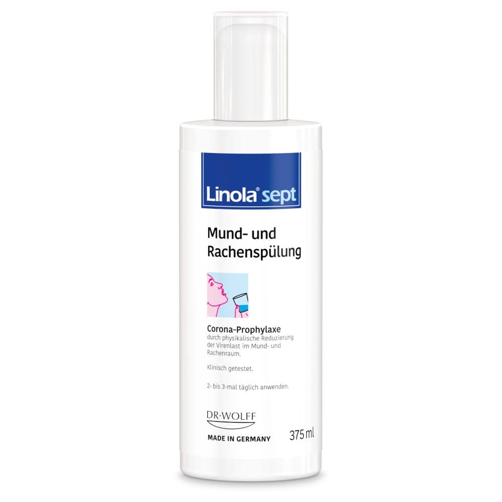 Linola sept Mund- und Rachenspülung 375 ml