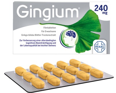 Gingium 240 mg  60 St Filmtabletten
