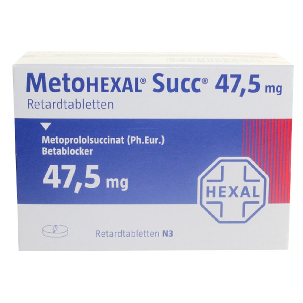MetoHEXAL Succ 47,5mg 30 St Retard-Tabletten