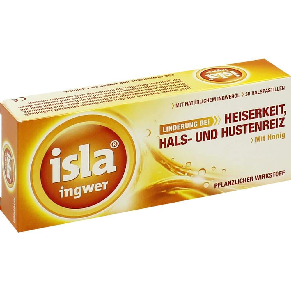 isla ingwer Halspastillen 30 St Pastillen
