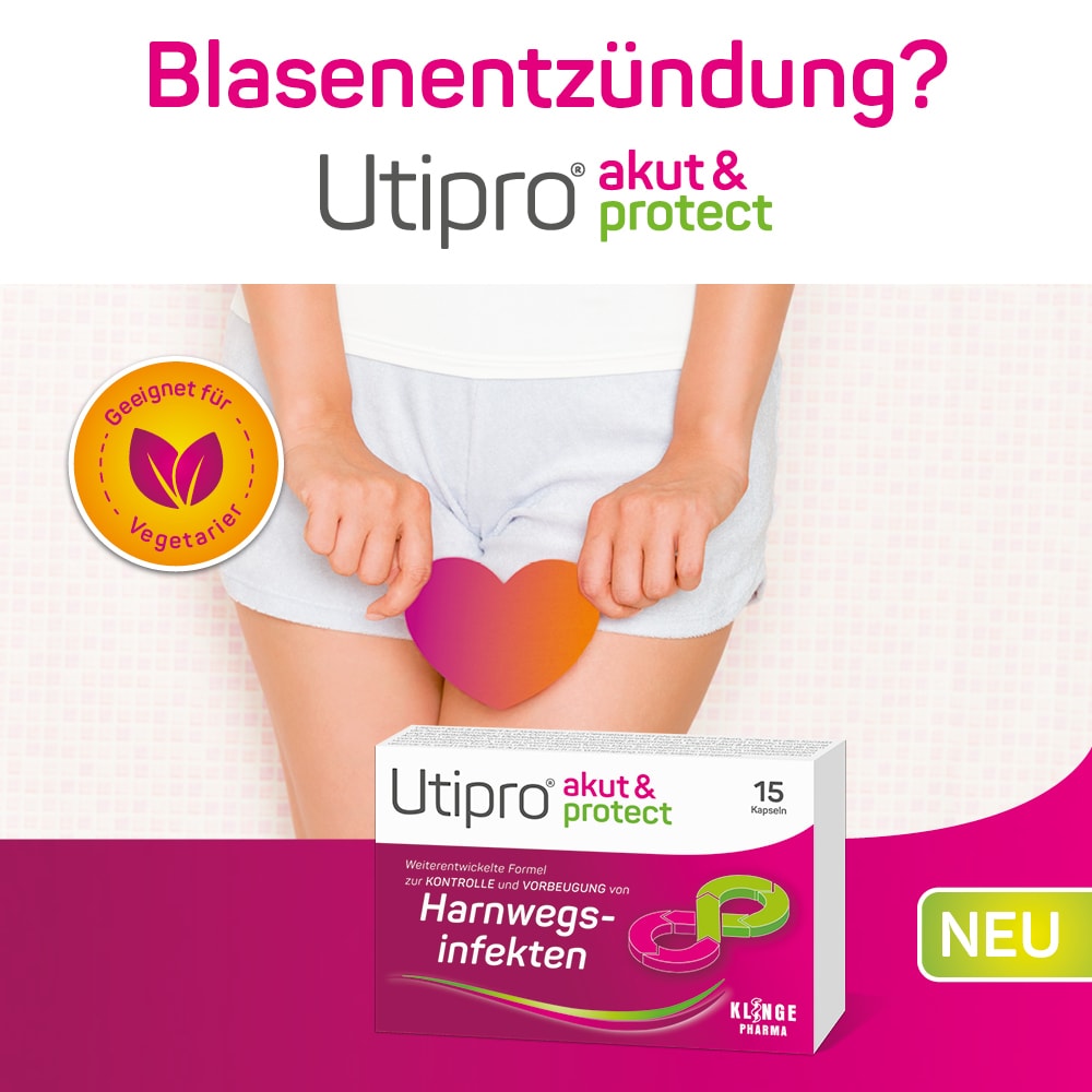 Utipro akut & protect 15 St Hartkapseln