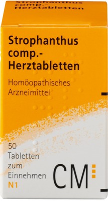 STROPHANTHUS COMP.Herztabletten 50 St Tabletten
