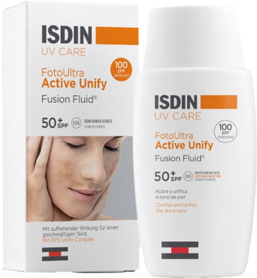 ISDIN FotoUltra Active Unify Fusion Fluid 50 ml Emulsion