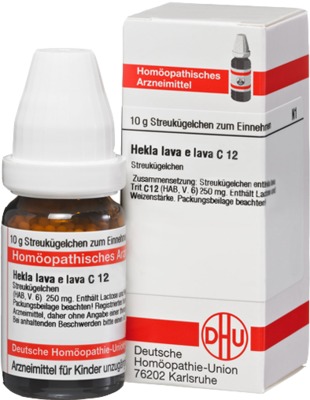 HEKLA lava e lava C 12 Globuli 10 g Globuli