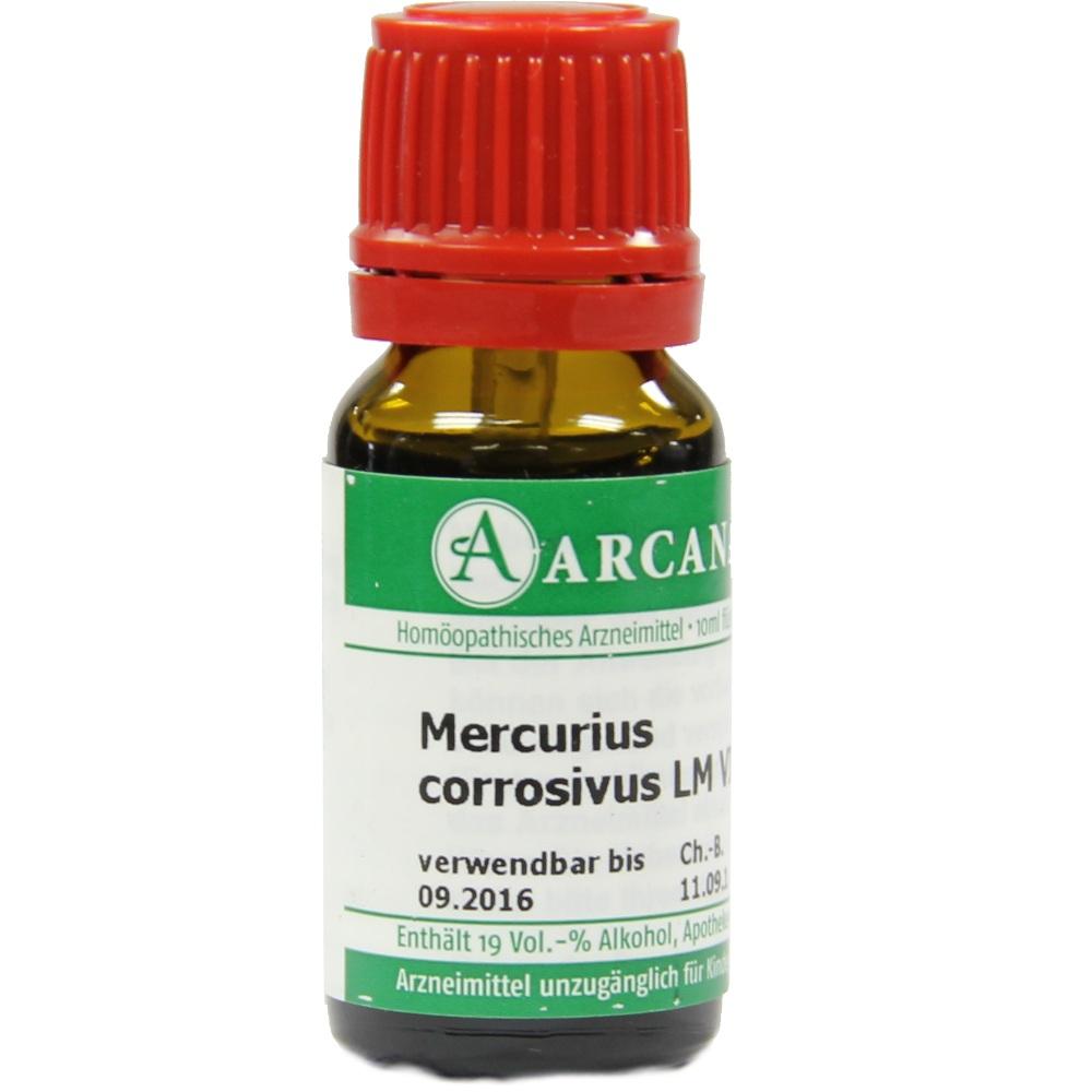 MERCURIUS CORROSIVUS LM 6 Dilution 10 ml Dilution