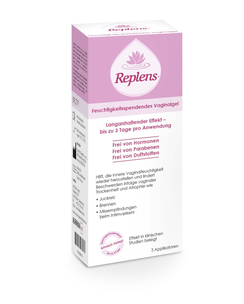 REPLENS Vaginalgel vorgefüllte Applikatoren 3 St Vaginalgel