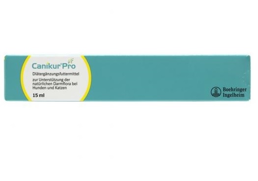 CANIKUR PRO Diät-Ergänzungsfuttermittel zur Unterstützung der natürlichen Darmflora 15 ml Paste