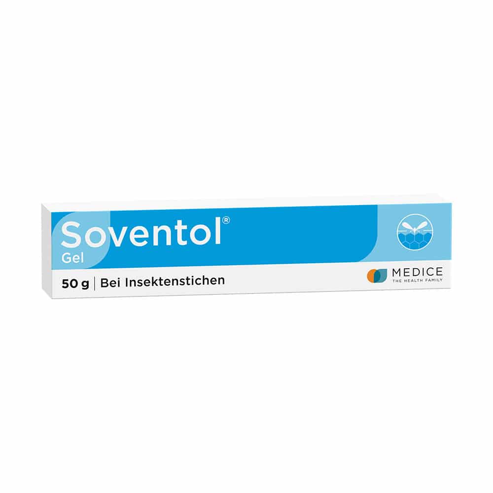 Soventol Gel bei Insektenstichen & Juckreiz auf der Haut 50 g Gel