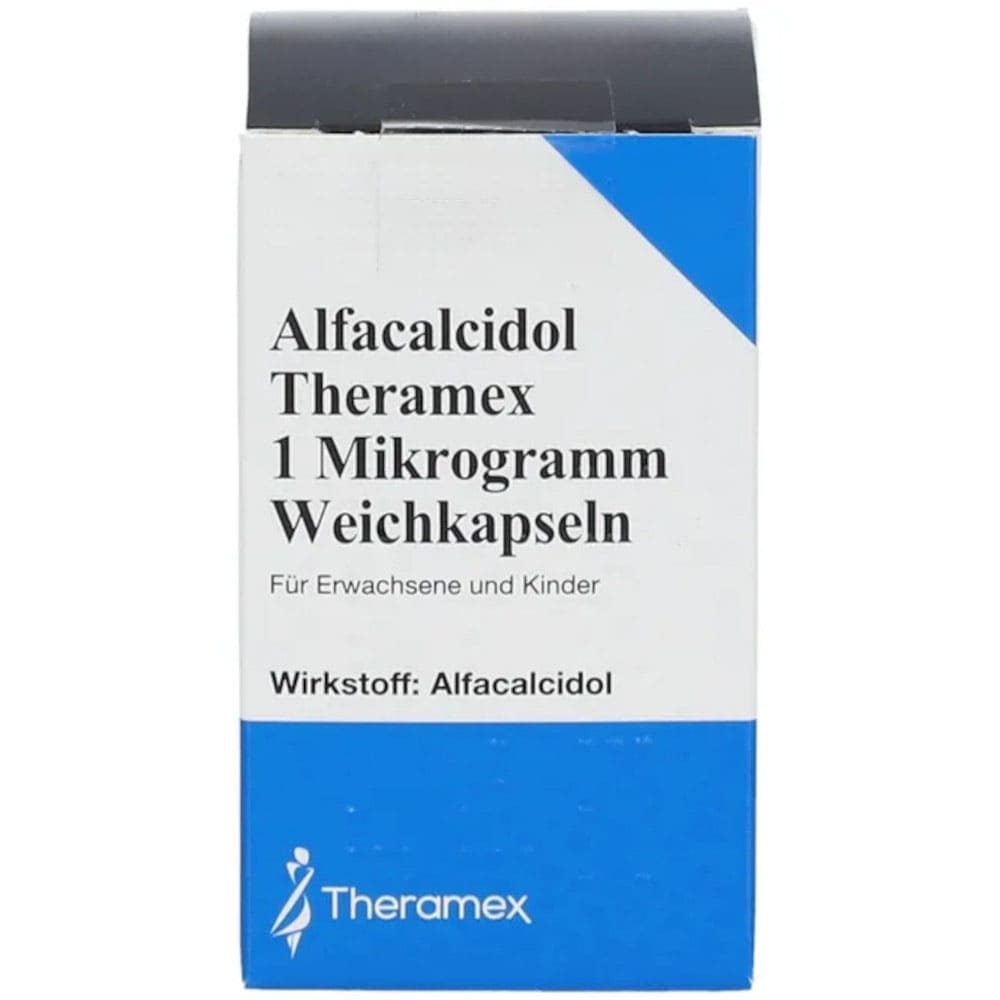 Alfacalcidol Theramex 1 µg 100 St Weichkapseln