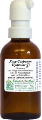 ROSE TEEBAUM Hydrolat Hautspray 55 ml Spray