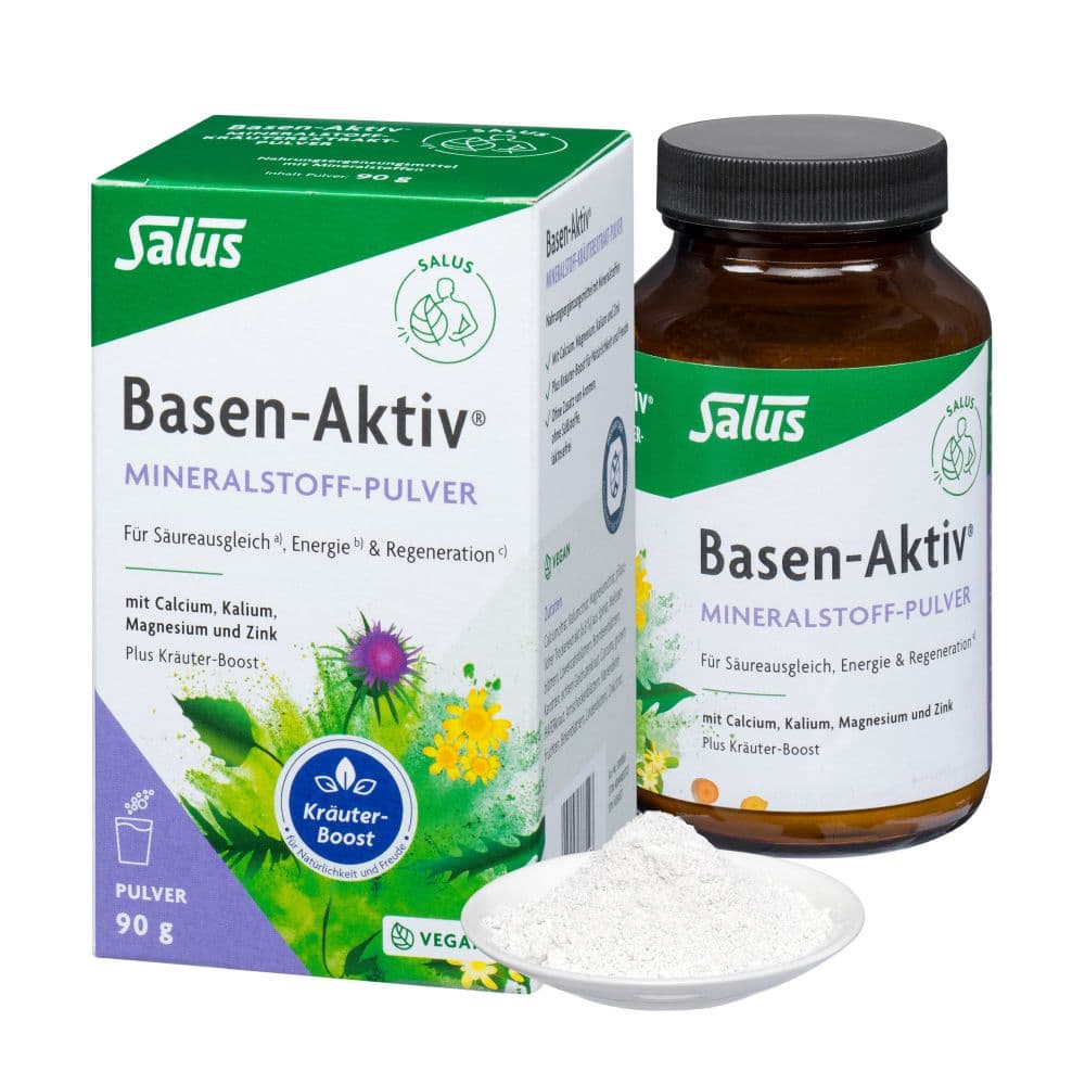 Salus Basen-Aktiv Kräuter Säureausgleich 90 g Pulver zur Herstellung einer Suspension zum Einnehmen