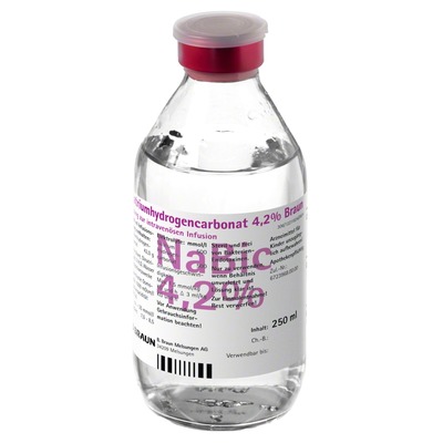 NATRIUMHYDROGENCARBONAT 4,2% Infusionslösung 10X250 ml Infusionslösung