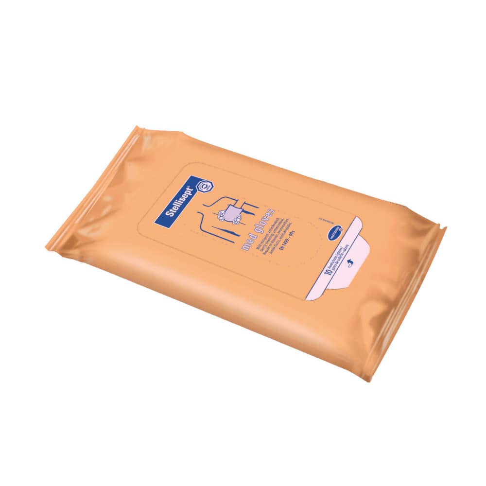 Stellisept med gloves Waschhandschuhe 10 St