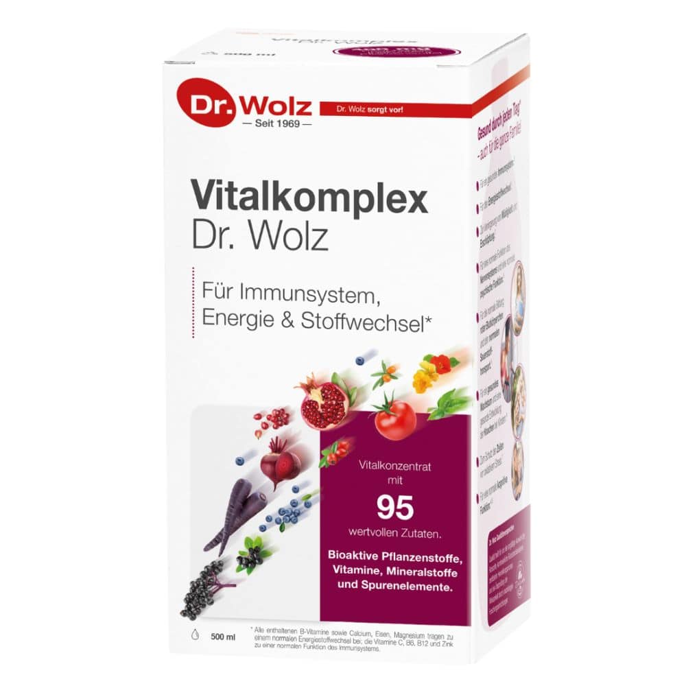 Dr. Wolz Vitalkomplex 500 ml Flaschen
