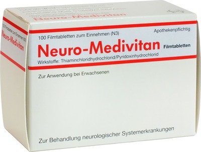 Neuro-Medivitan bei neurologischen Erkrankungen  100 St Filmtabletten