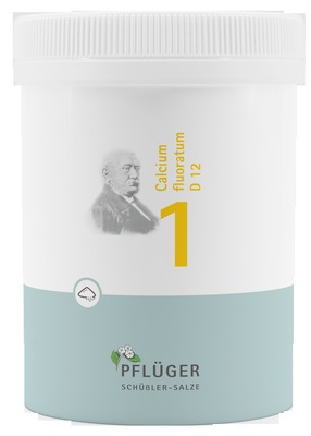 Schüßler-Salz Nr. 1 Calcium fluoratum D12 250 g Pulver
