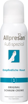 Allpresan Fuß spezial Nr. 1 Original Schaum-Creme Empfindliche Haut 125 ml Schaum