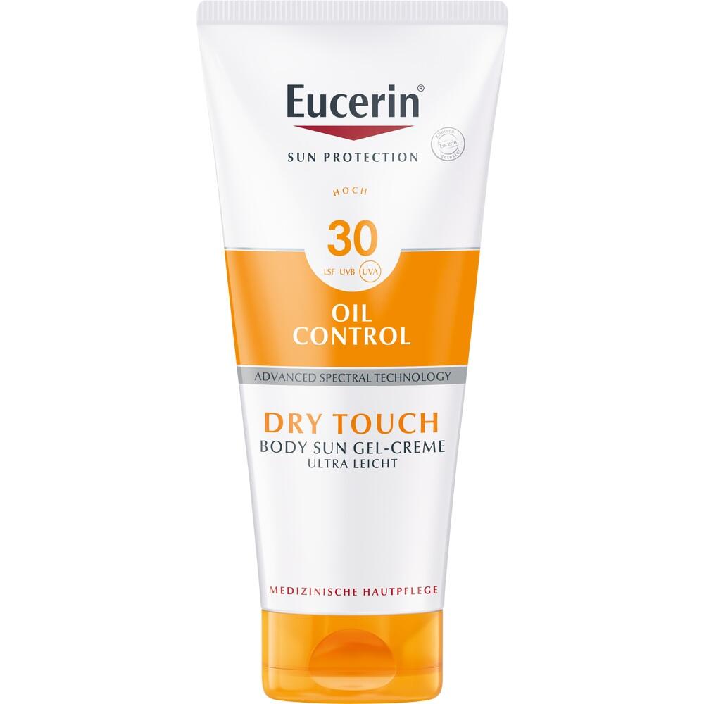 Eucerin Oil Control Body Sun Gel Creme LSF 30 200 ml Creme