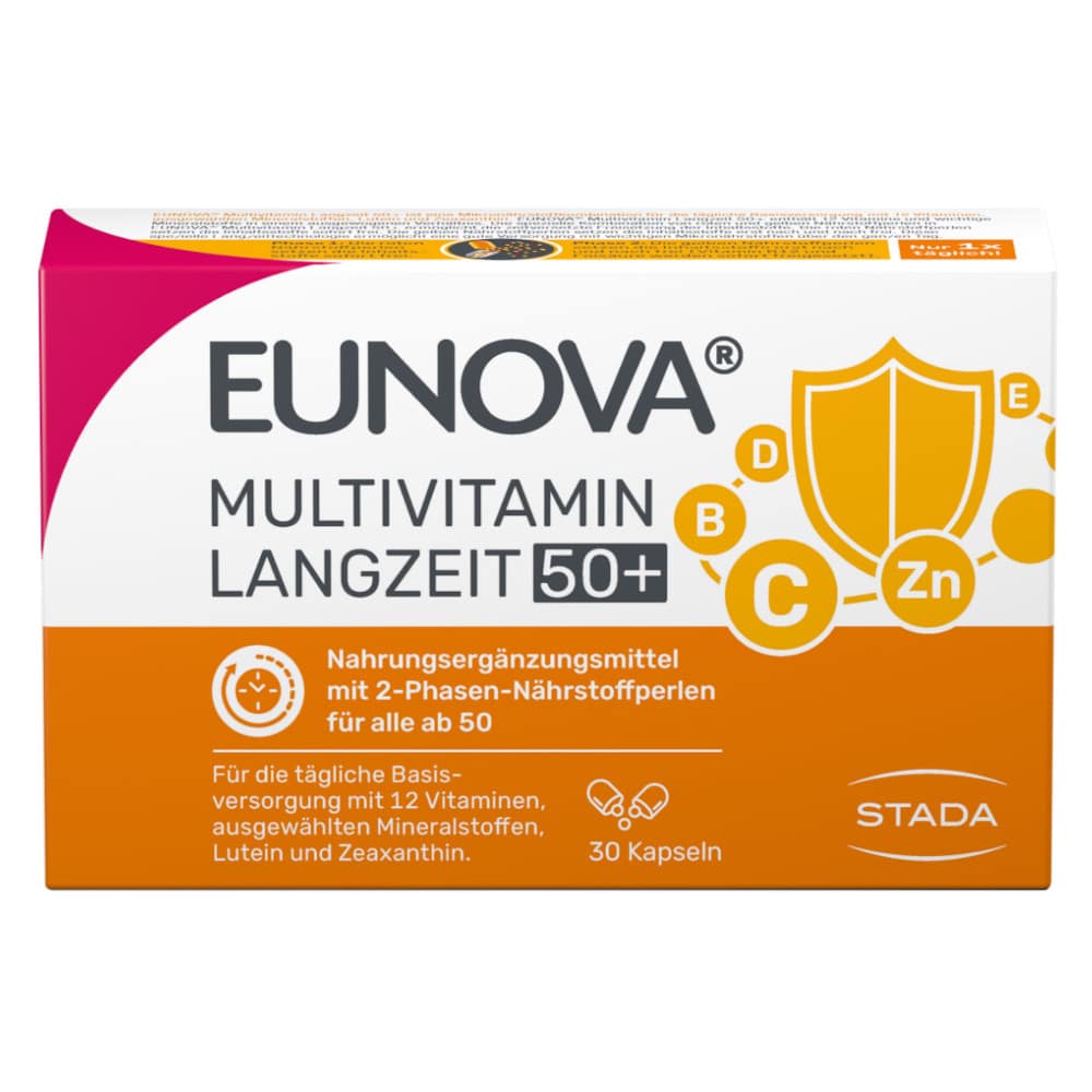 EUNOVA LANGZEIT 50+ 30 St Kapseln