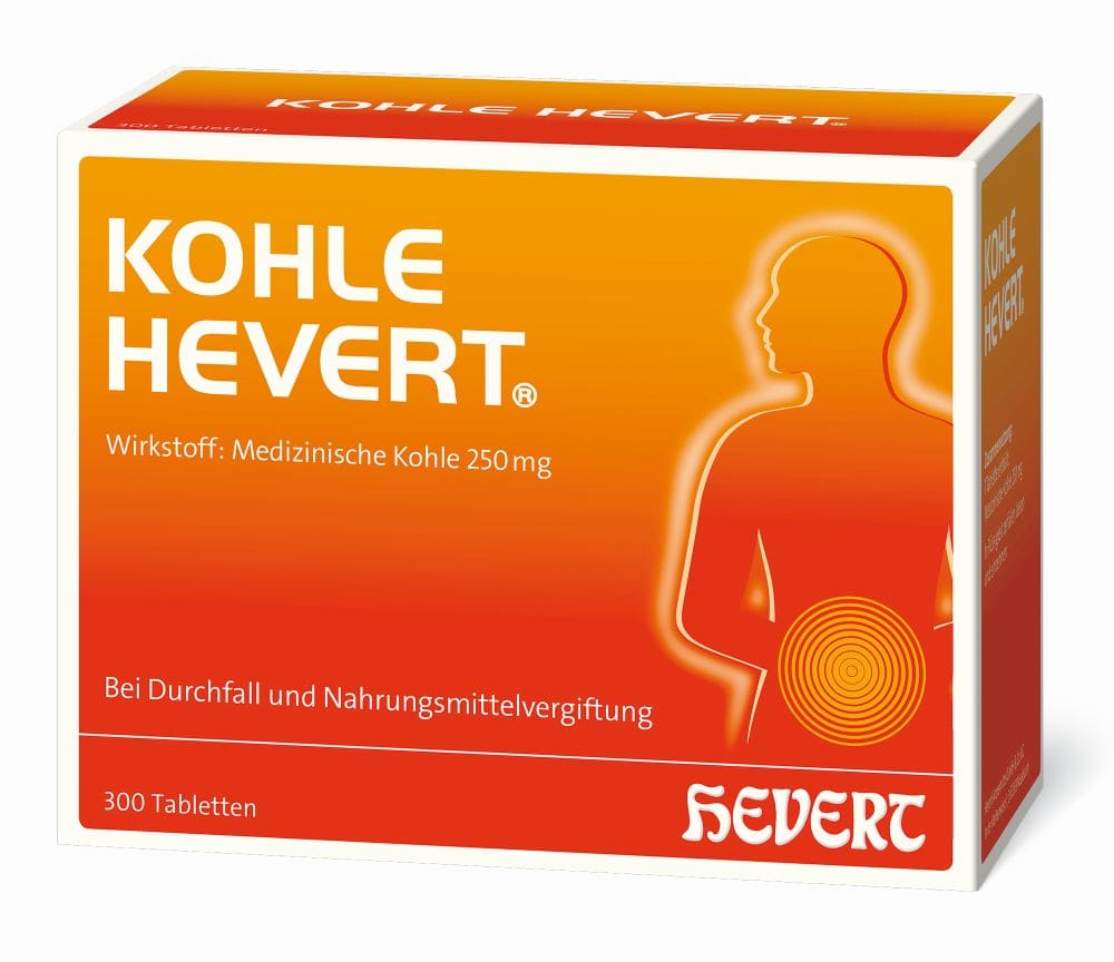 KOHLE HEVERT 300 St Tabletten