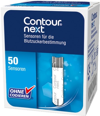 Contour next Sensoren Blutzuckerteststreifen  50 St Teststreifen
