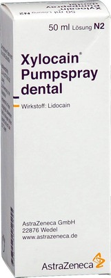 XYLOCAIN PUMPSPRAY DENTAL 50 ml Spray