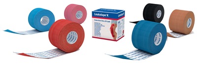 LEUKOTAPE K 2,5 cm blau 1 St Verband